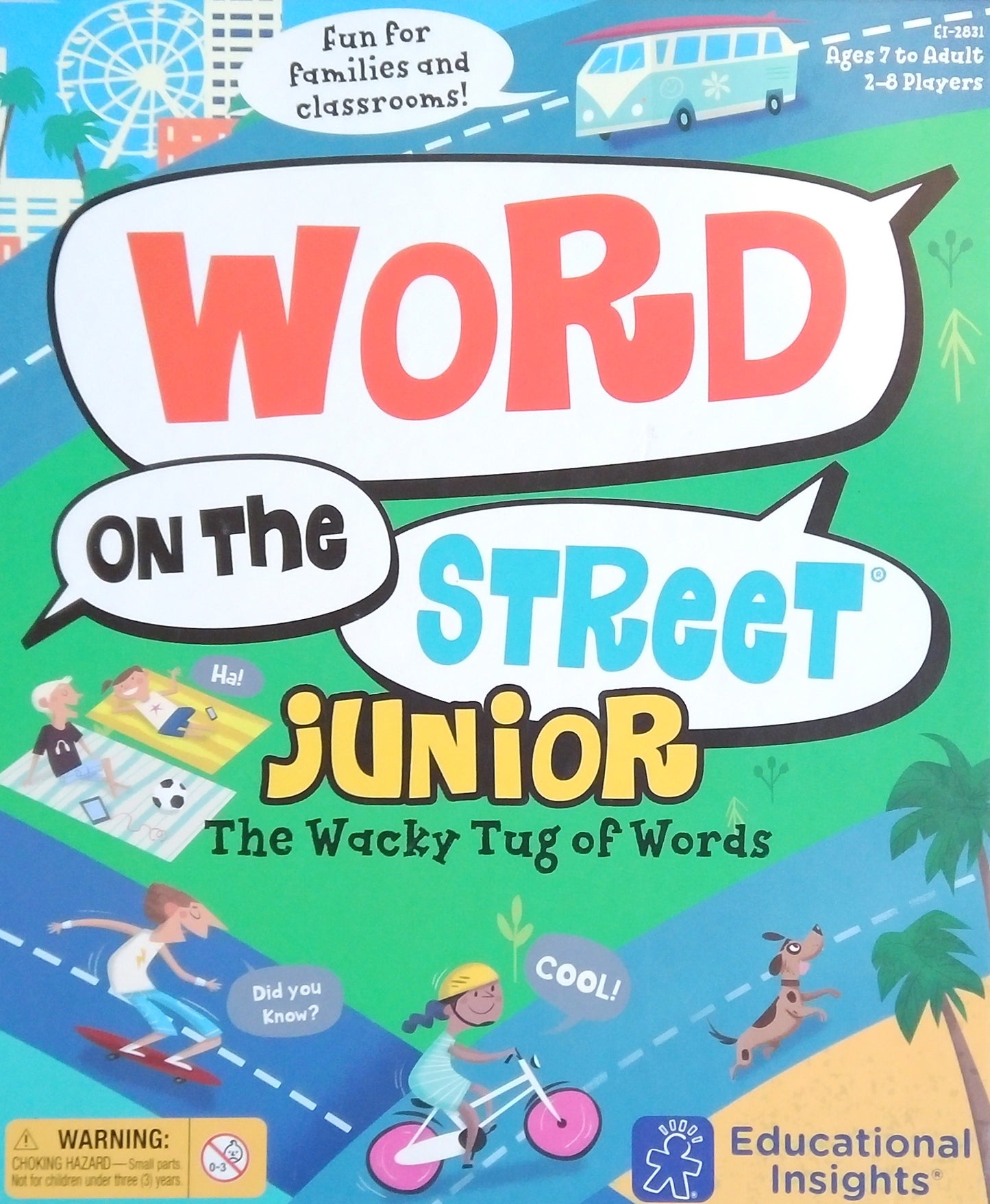Word On The Street Junior Board Game