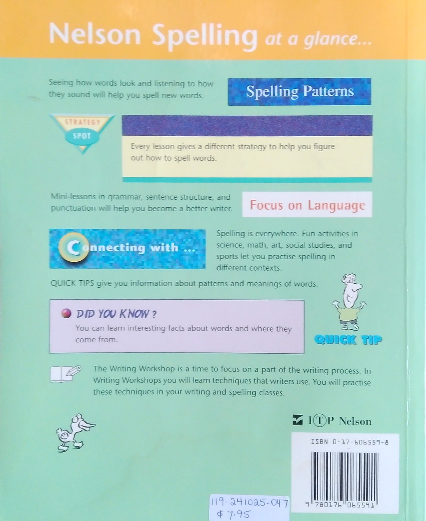 Nelson Spelling 6