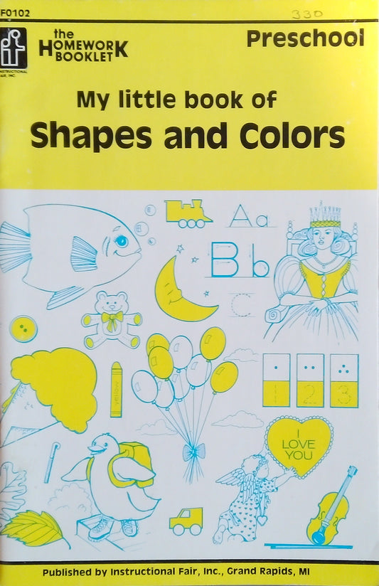 My Little Book Of Shapes & Colours