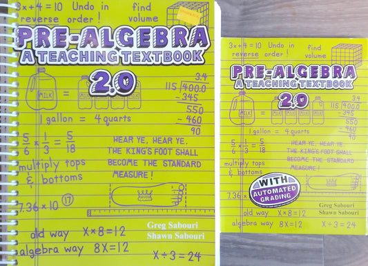 Teaching Textbooks: Pre-Algebra 2.0 Bundle