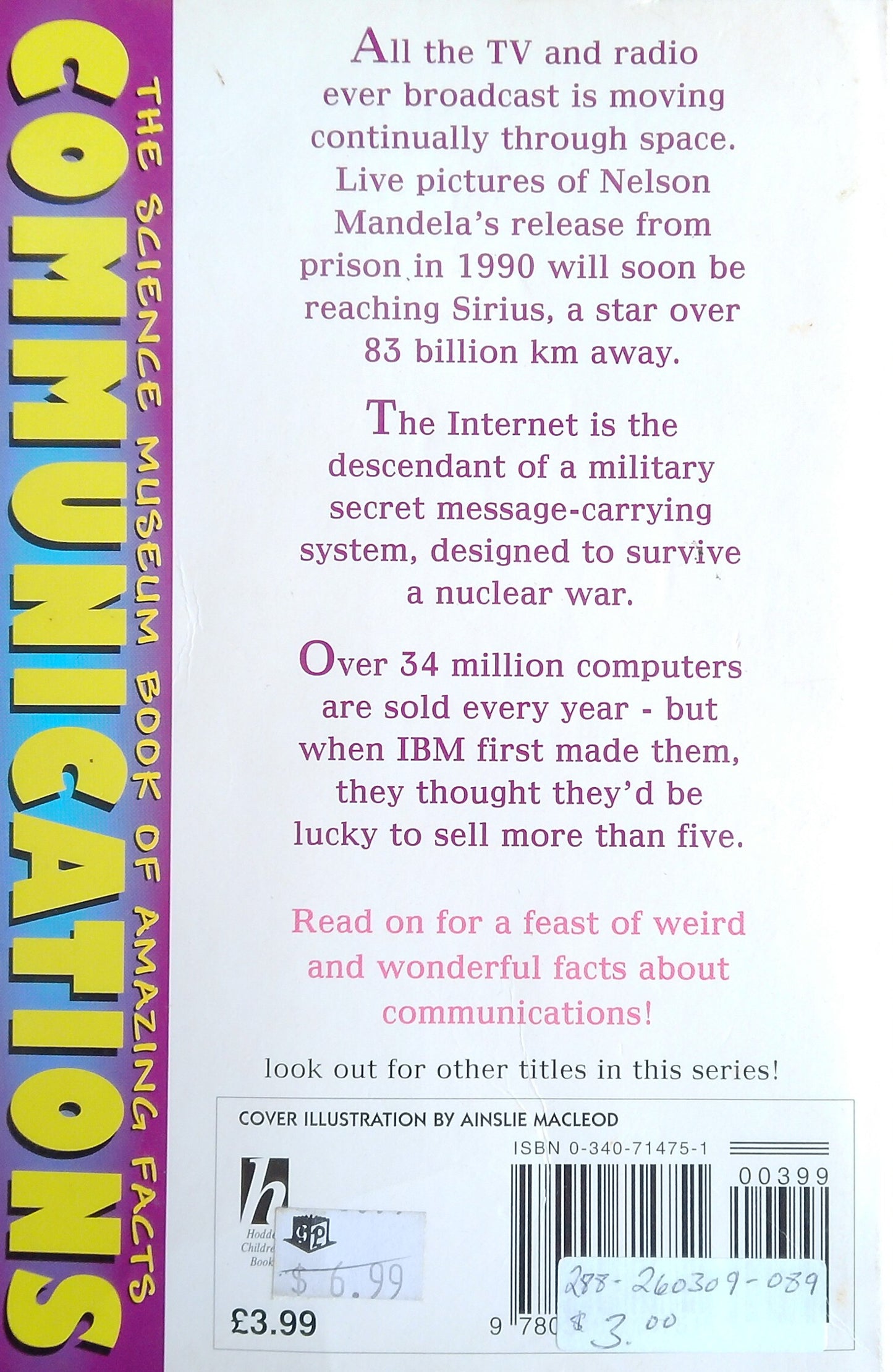 The Science Museum Book Of Amazing Facts: Communications