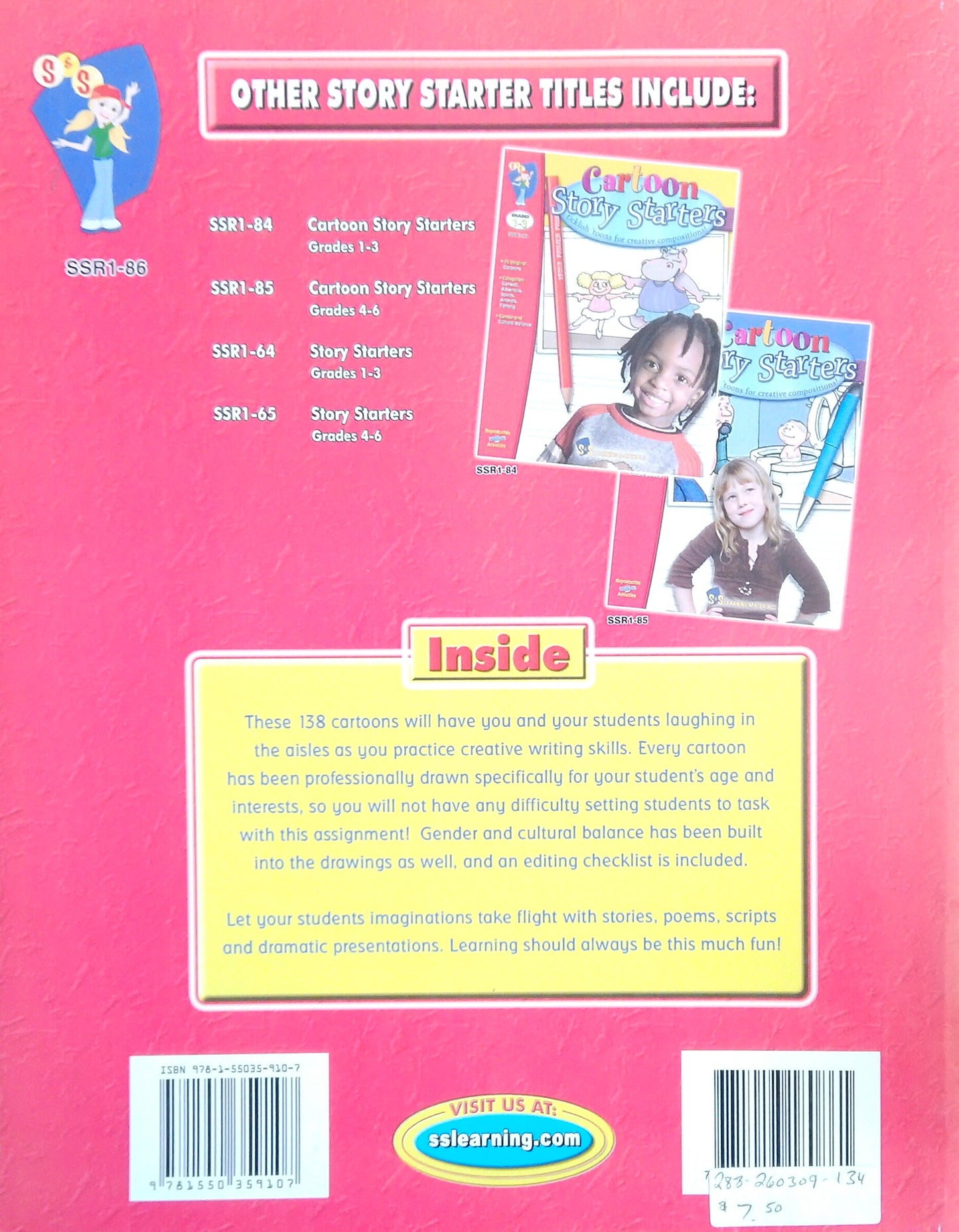 Cartoon Story Starters