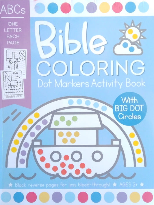 Bible Coloring Dot Markers Activity Book