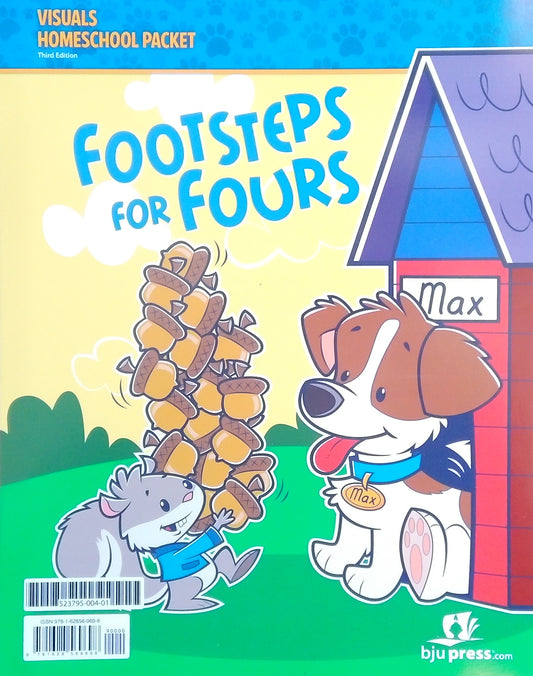 Footsteps For Fours: Visuals Homeschool Packet