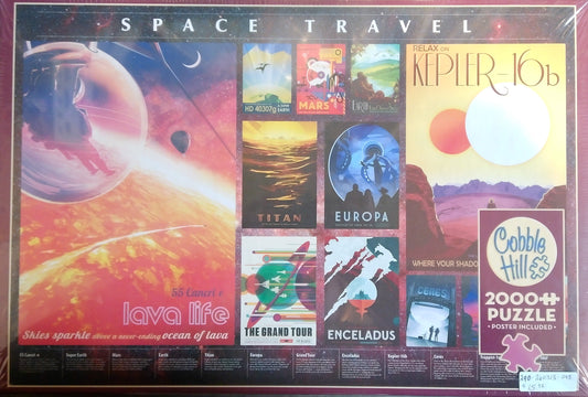 Cobble Hill Puzzle: Space Travel