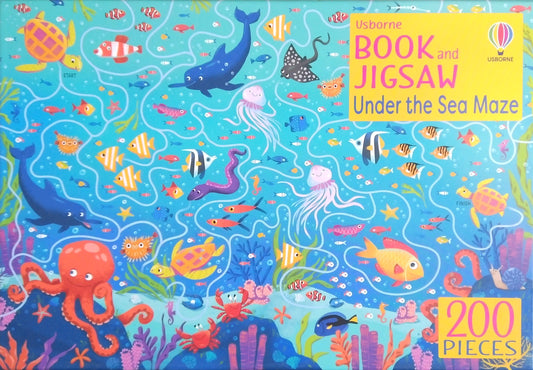 Book & Jigsaw: Under The Sea Maze