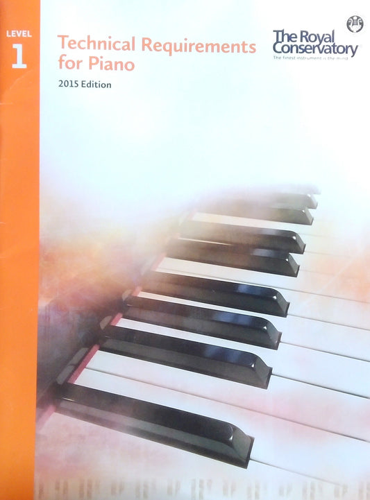 Technical Requirements For Piano: Level 1