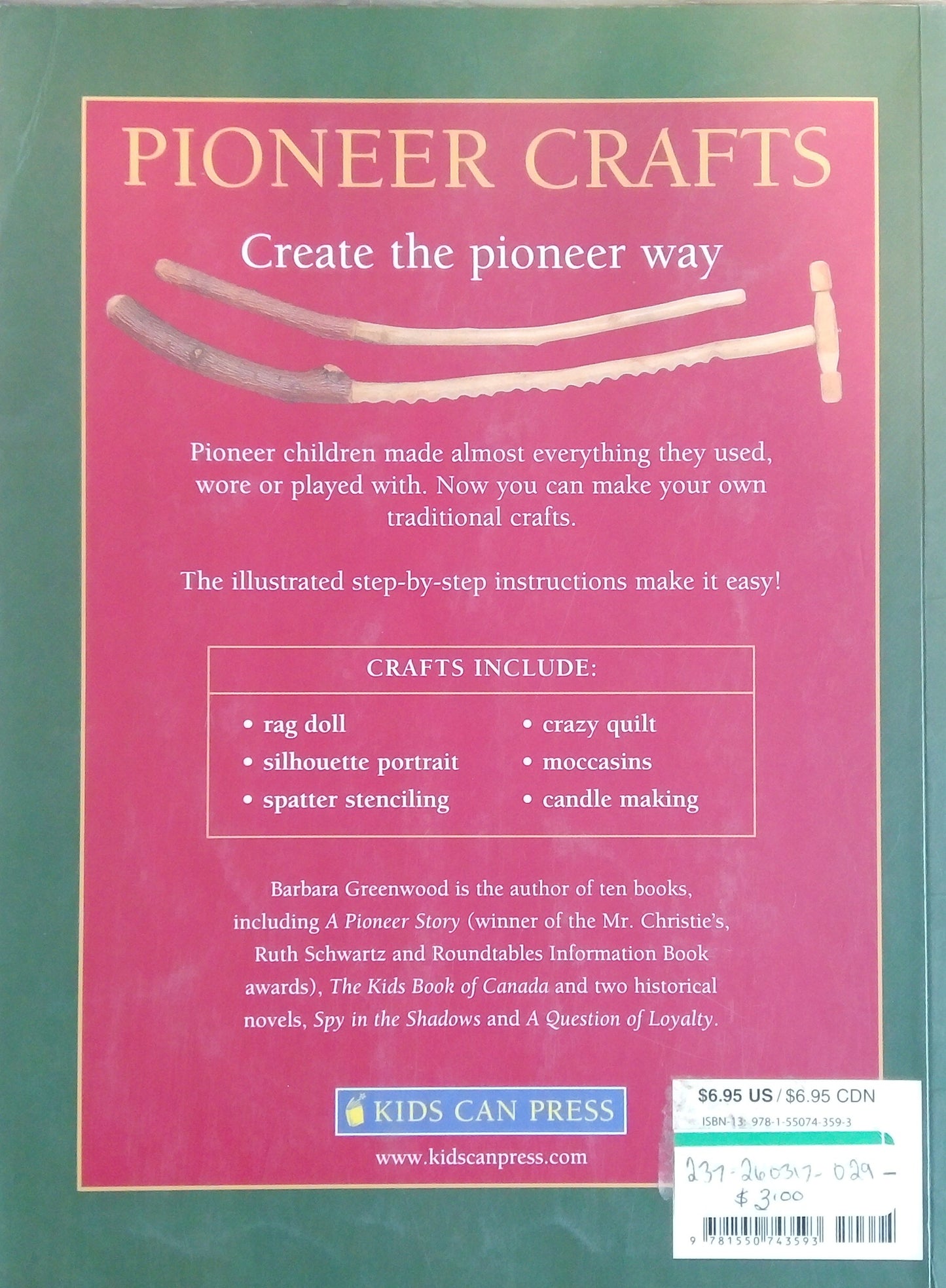 Pioneer Crafts