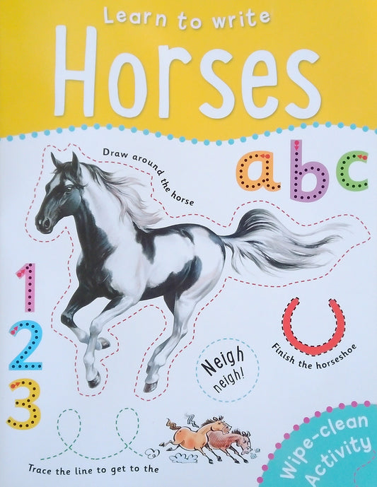 Learn To Write: Horses