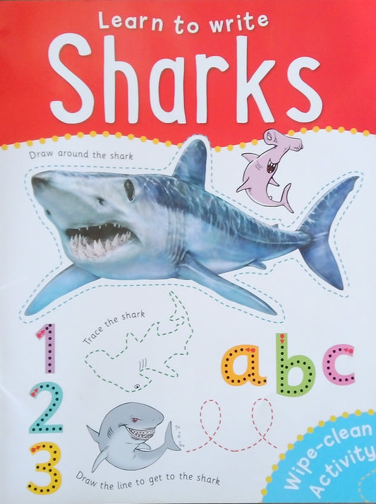 Learn To Write: Sharks