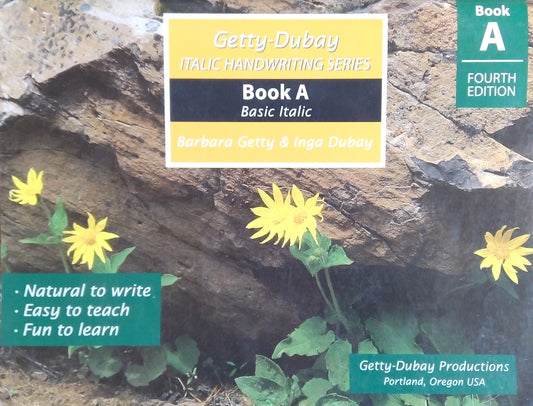 Getty-Dubay Italic Handwriting Series: Book A