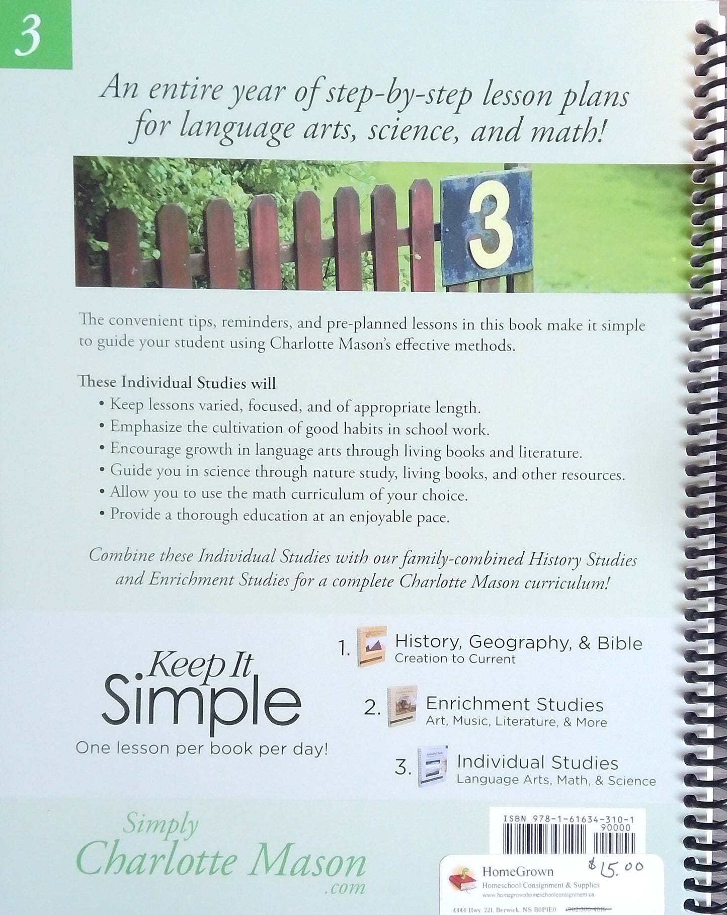 Individual Studies: Grades 3