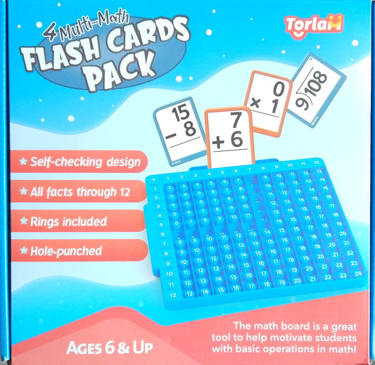 Torlam Math Flash Cards Pack
