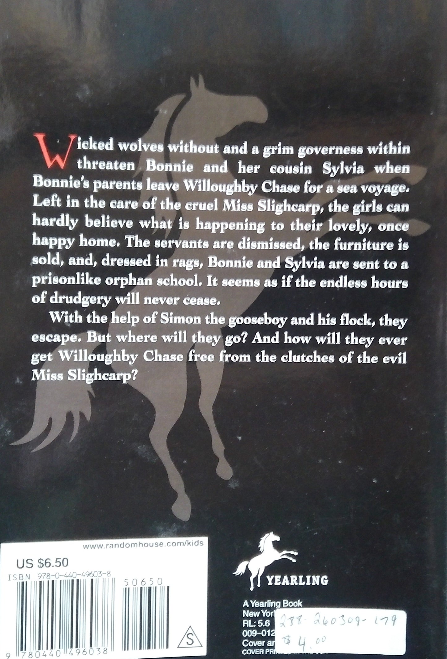 The Wolves Of Willoughby Chase