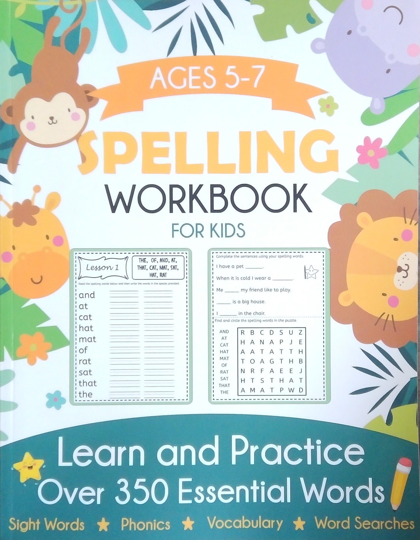 Spelling Workbook For Kids