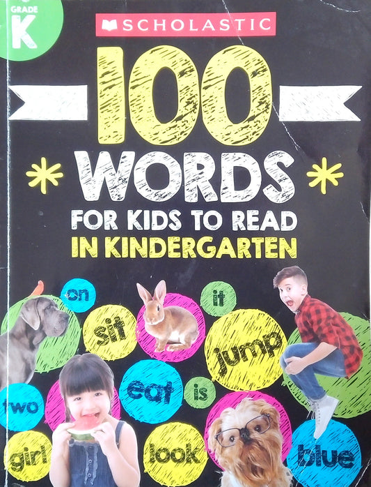 100 Words for Kids To Read In Kindergarten