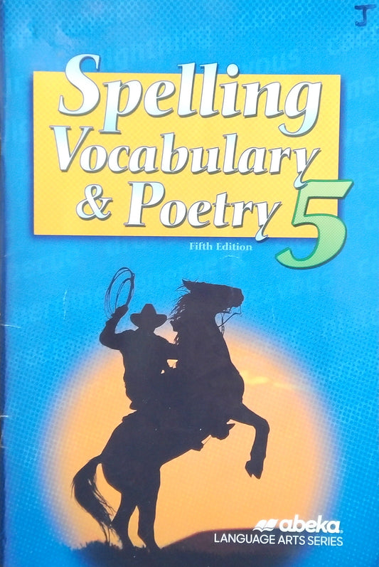 Spelling, Vocabulary & Poetry 5