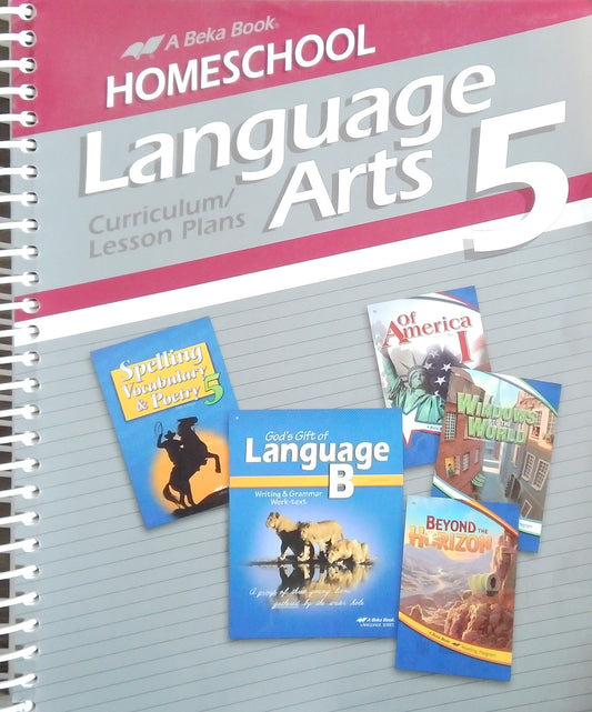 Homeschool Language Arts 5 Curriculum/Lesson Plans