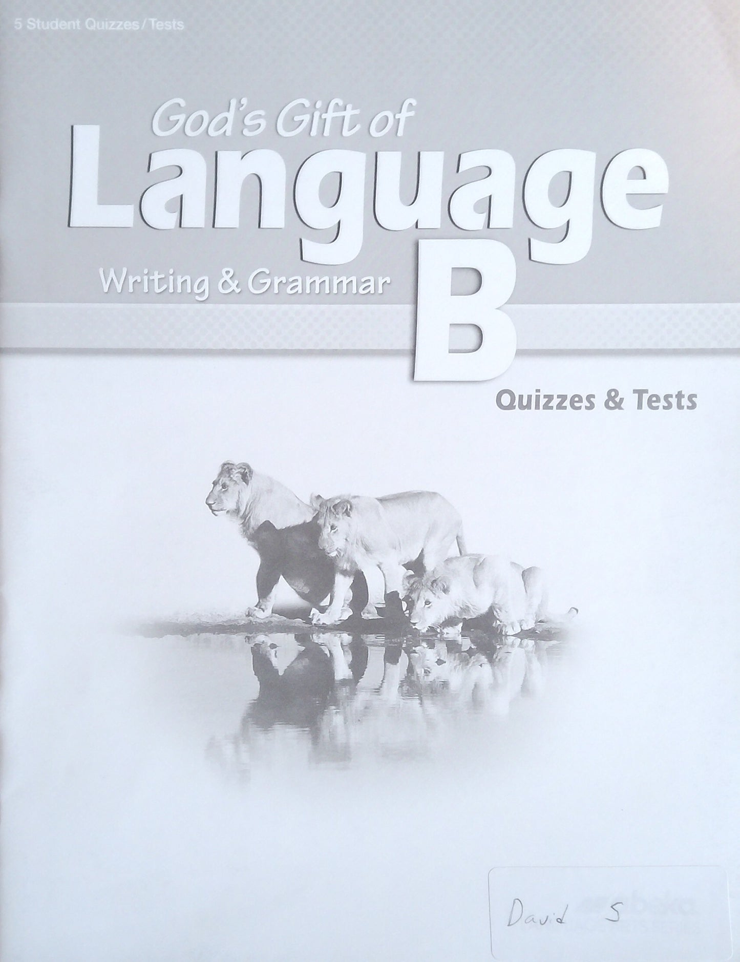 God's Gift Of Language B: Quizzes & Tests
