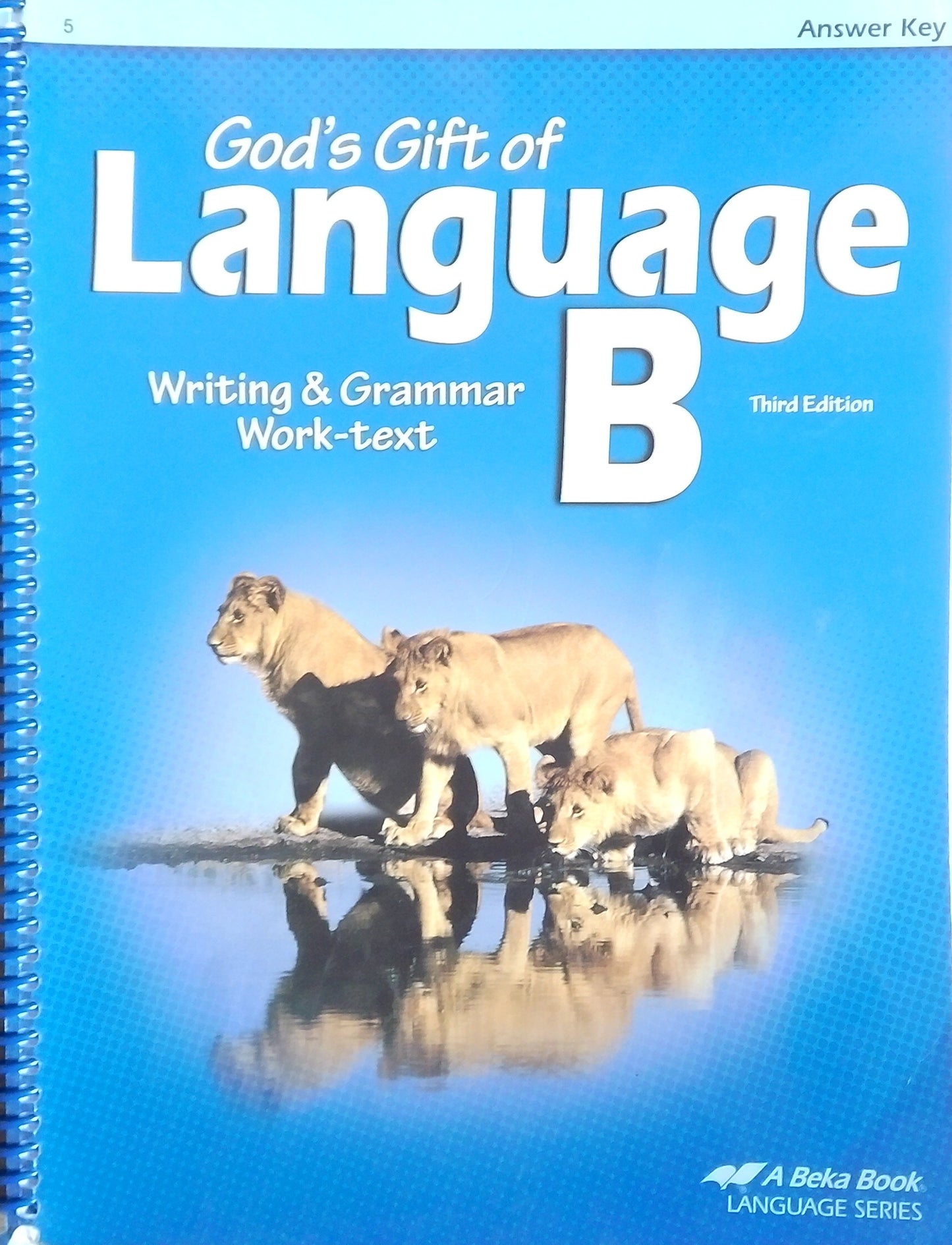 God's Gift Of Language B: Answer Key