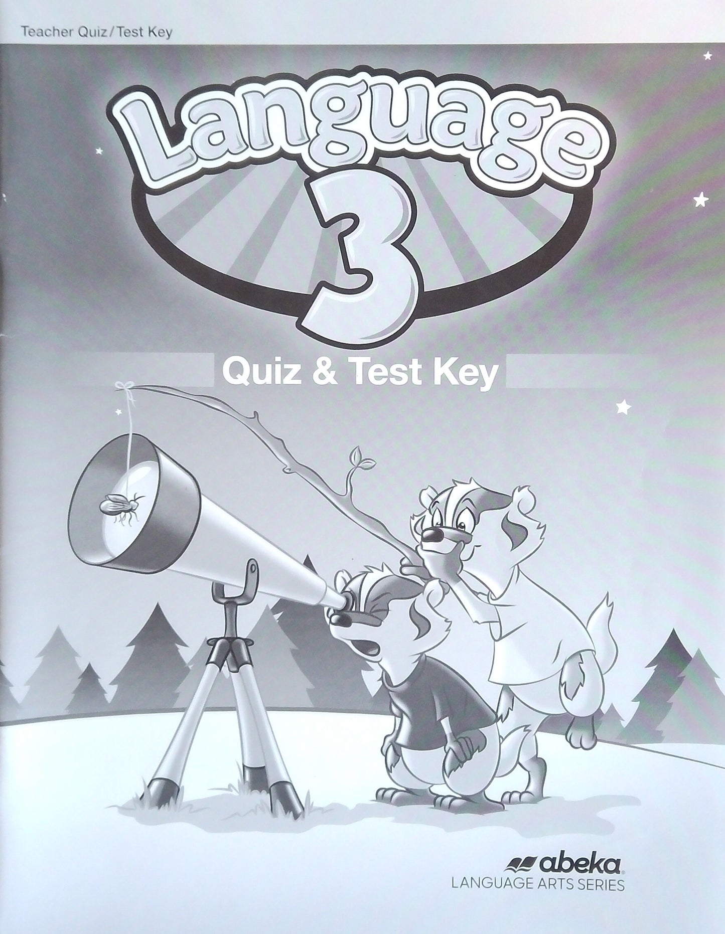 Language 3 Quiz/Test Key