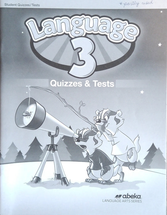 Language 3: Quizzes/Tests