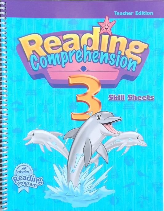 Reading Comprehension 3 Skill Sheets: Teacher Edition