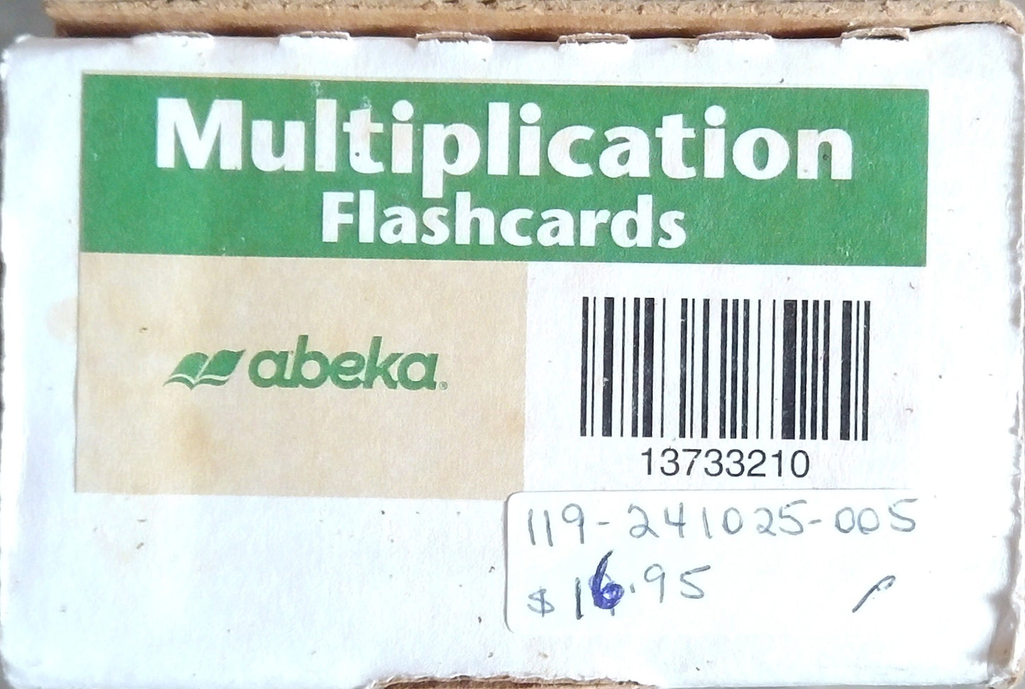 Multiplication Flashcards