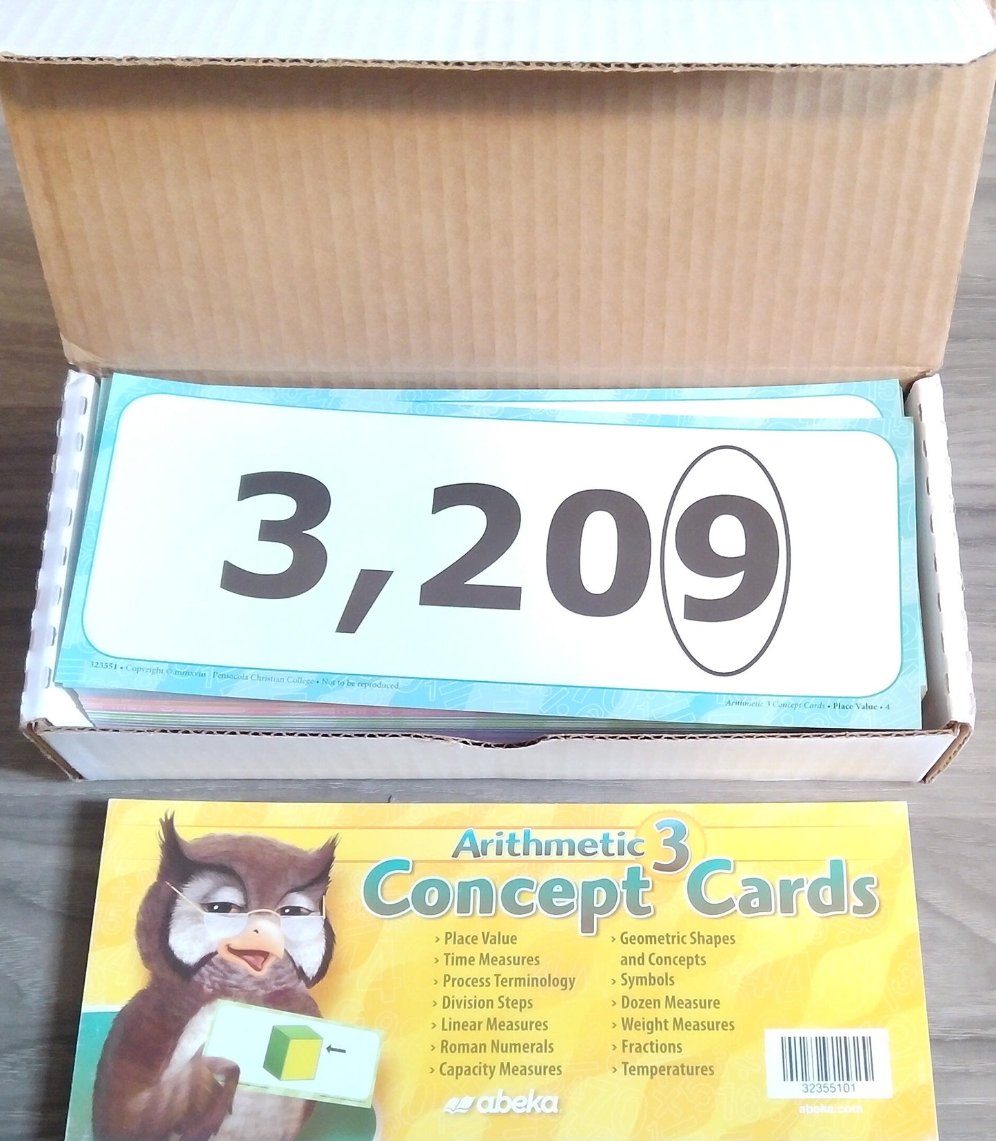 Arithmetic 3 Concept Cards