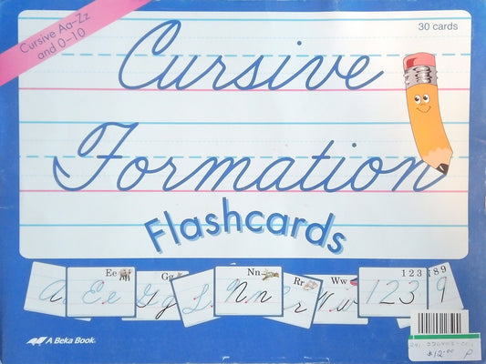 Cursive Formation Flashcards