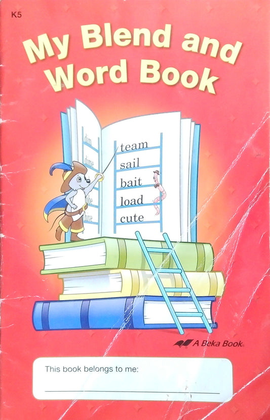 My Blend And Word Book