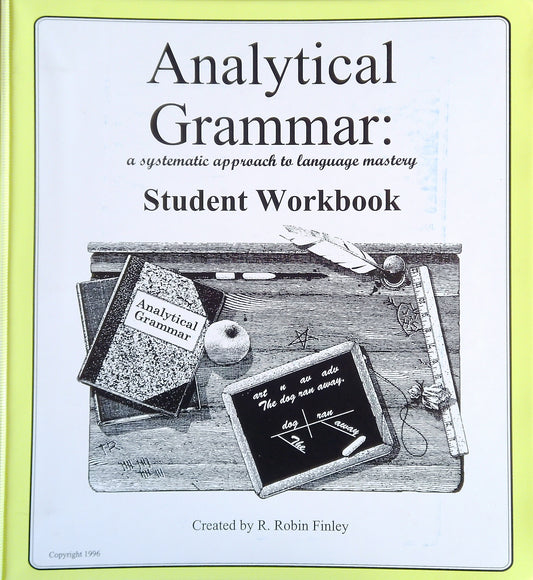 Analytical Grammar: Student Book In Binder