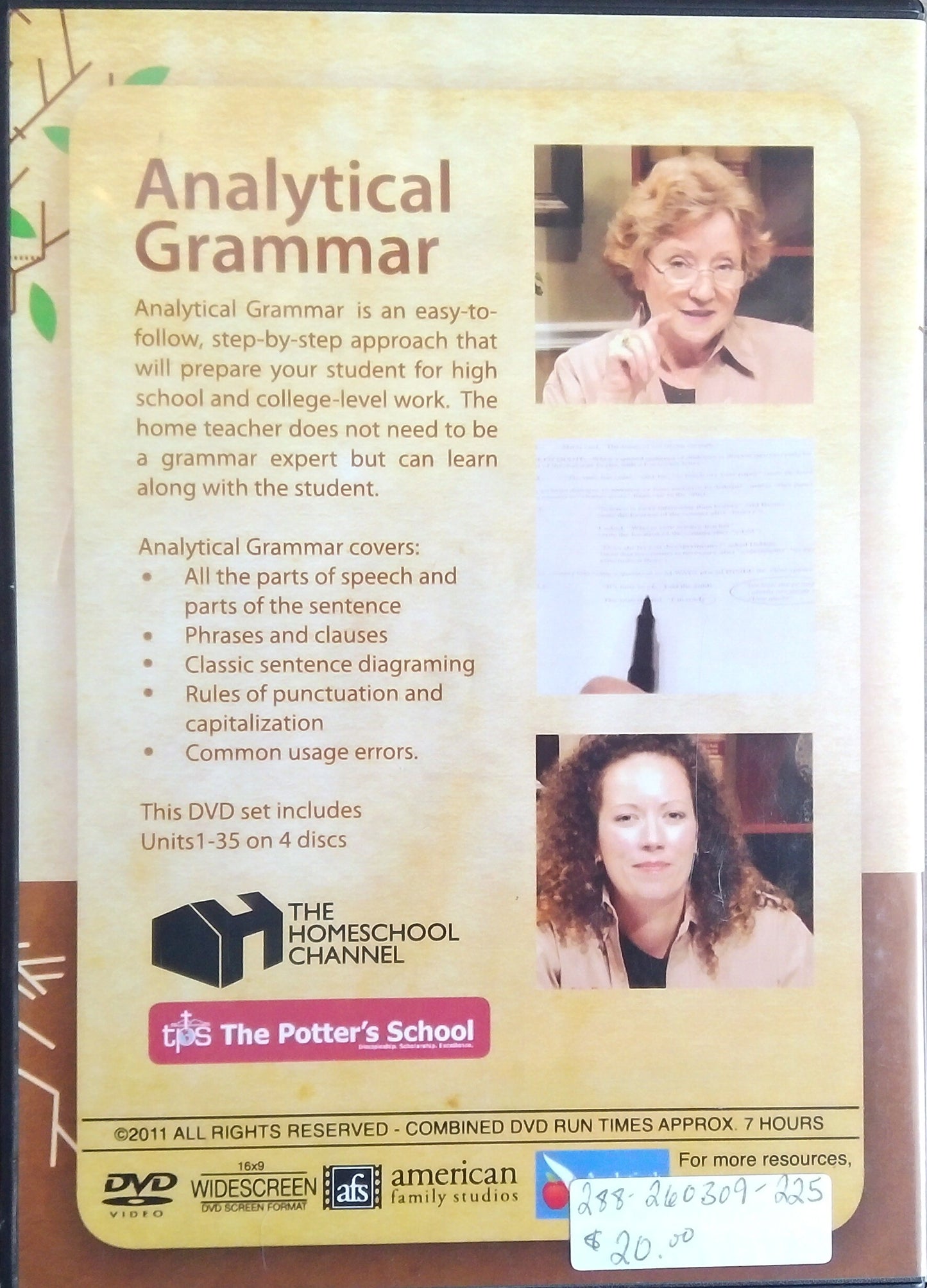 Analytical Grammar Companion DVD