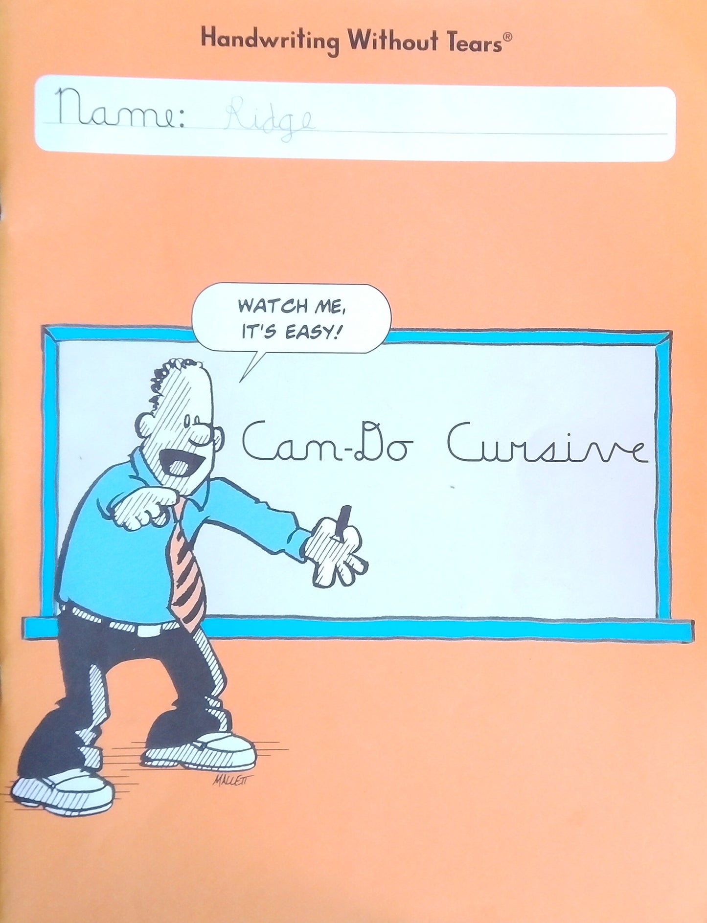 Handwriting Without Tears: Can-Do Cursive