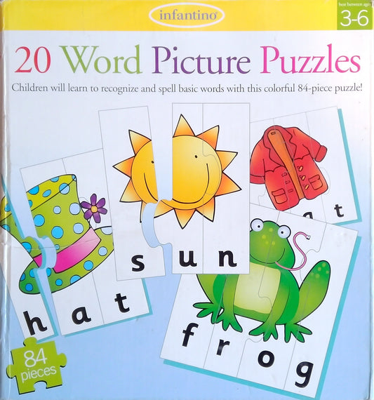 Infantino Word Picture Puzzles