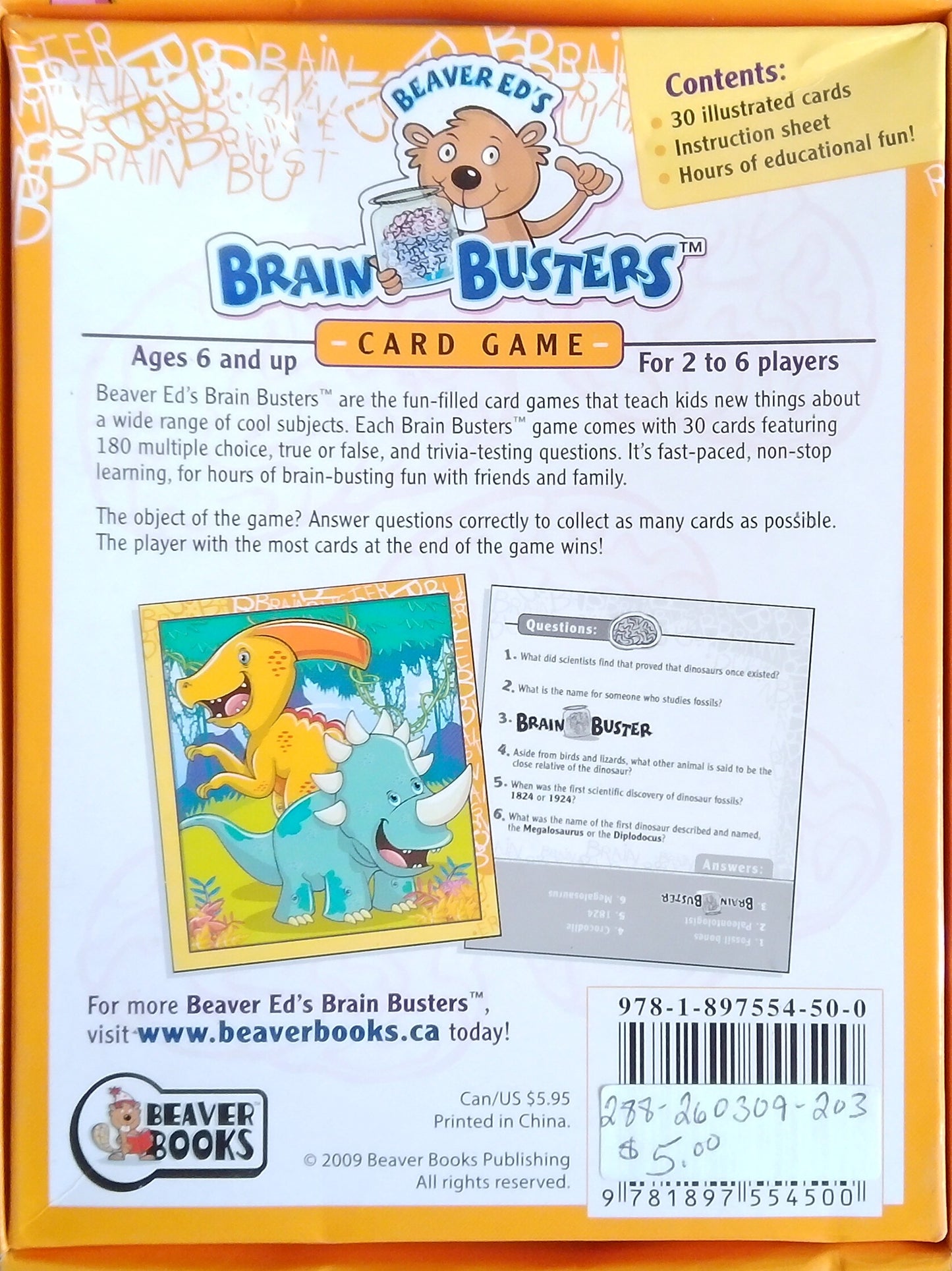 Brain Busters: Dinosaurs