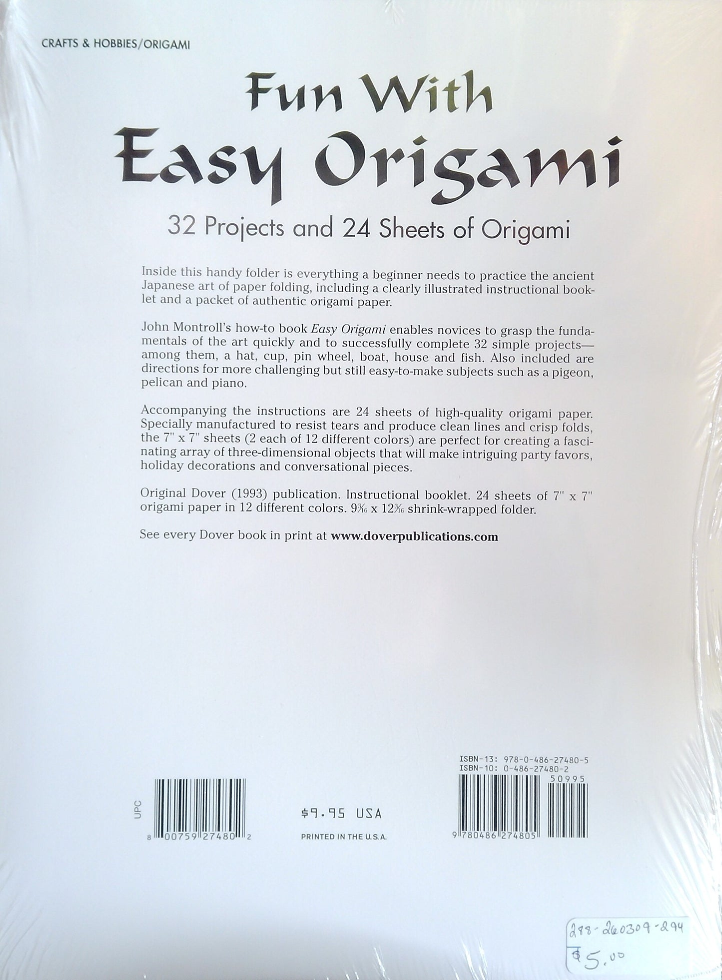 Fun With Easy Origami