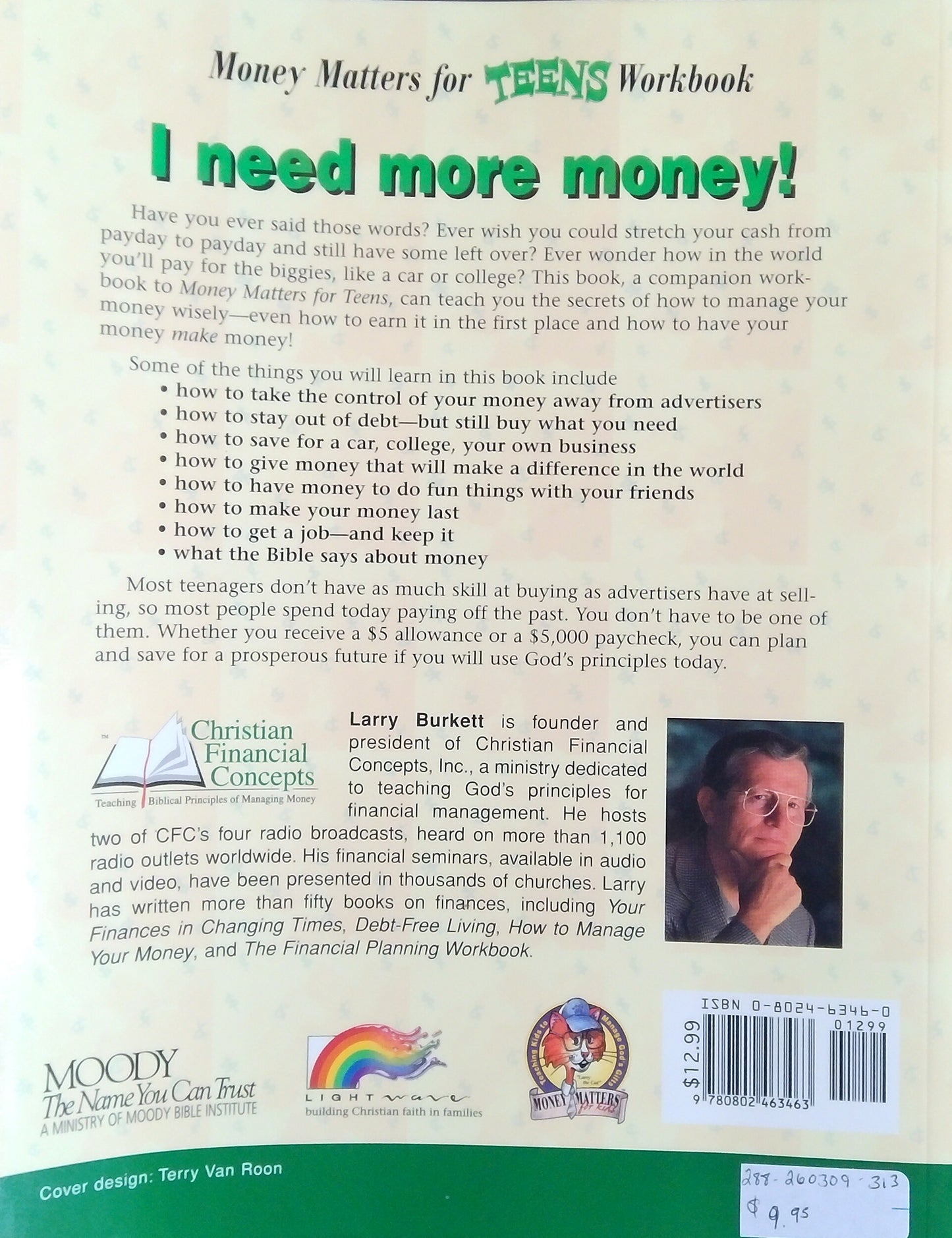 Money Matters For Teens Workbook