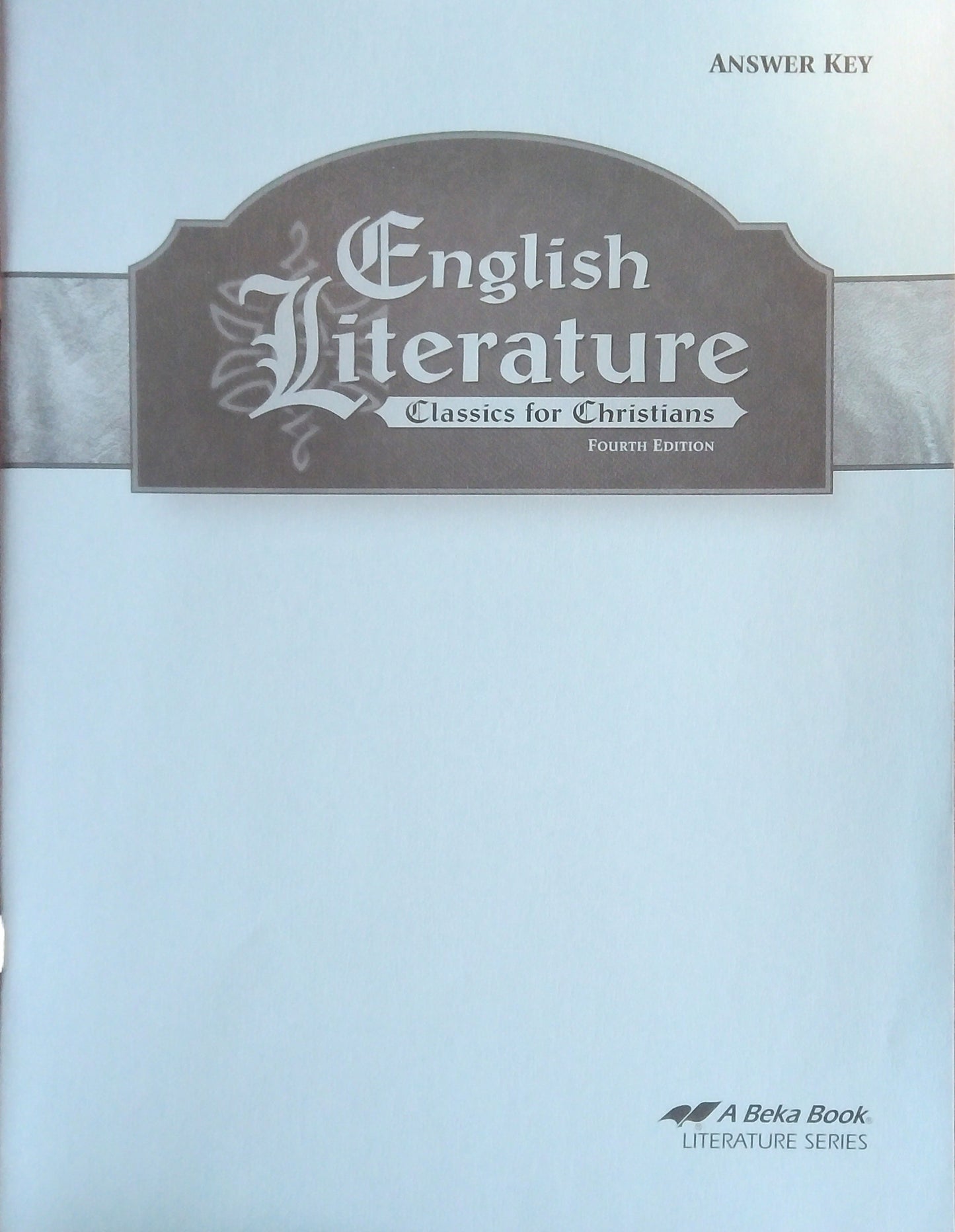 English Literature: Answer Key