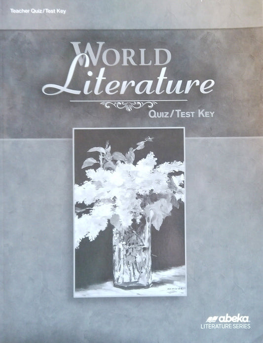 World Literature: Quiz/Test Key