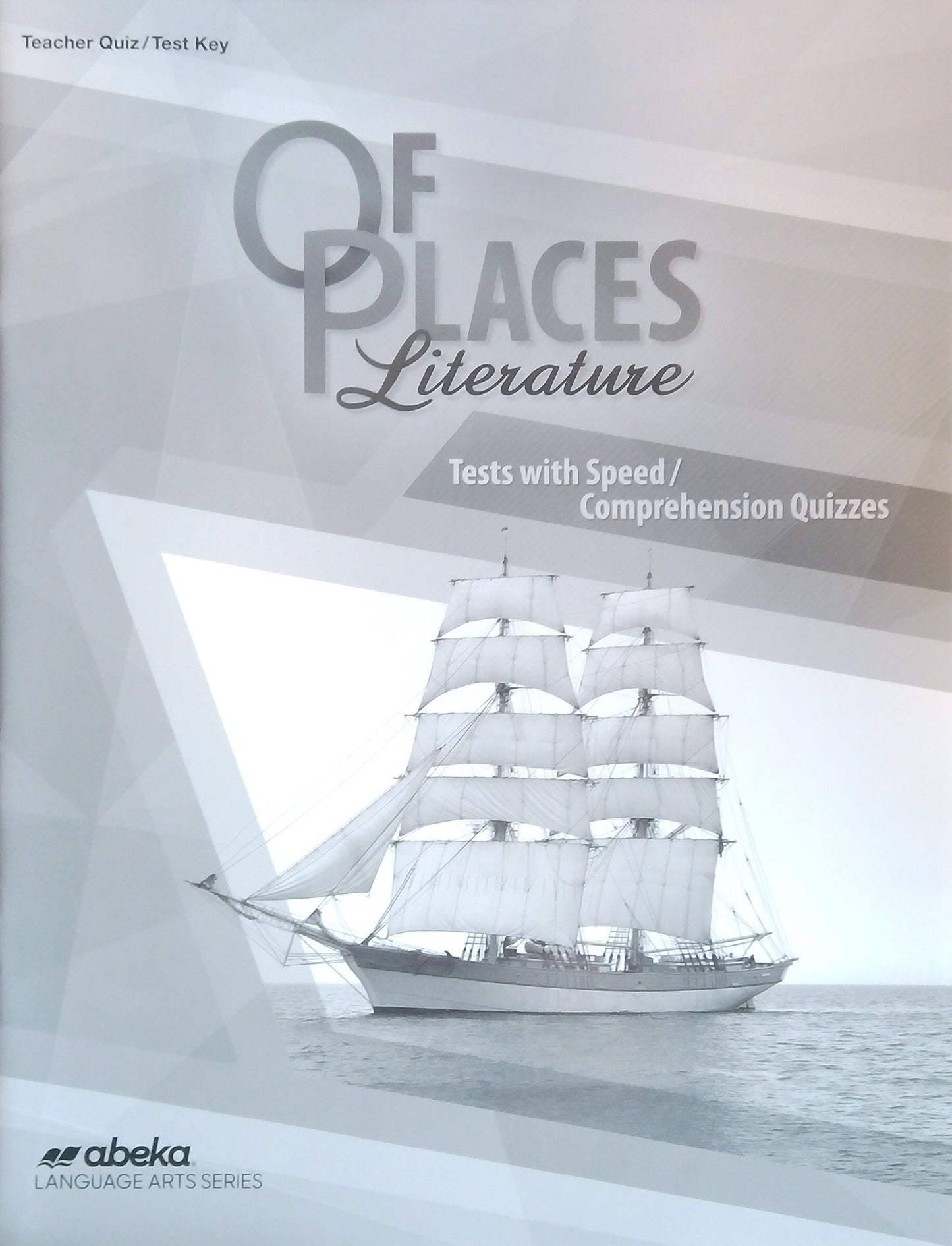 Of Places: Quiz/Test Key