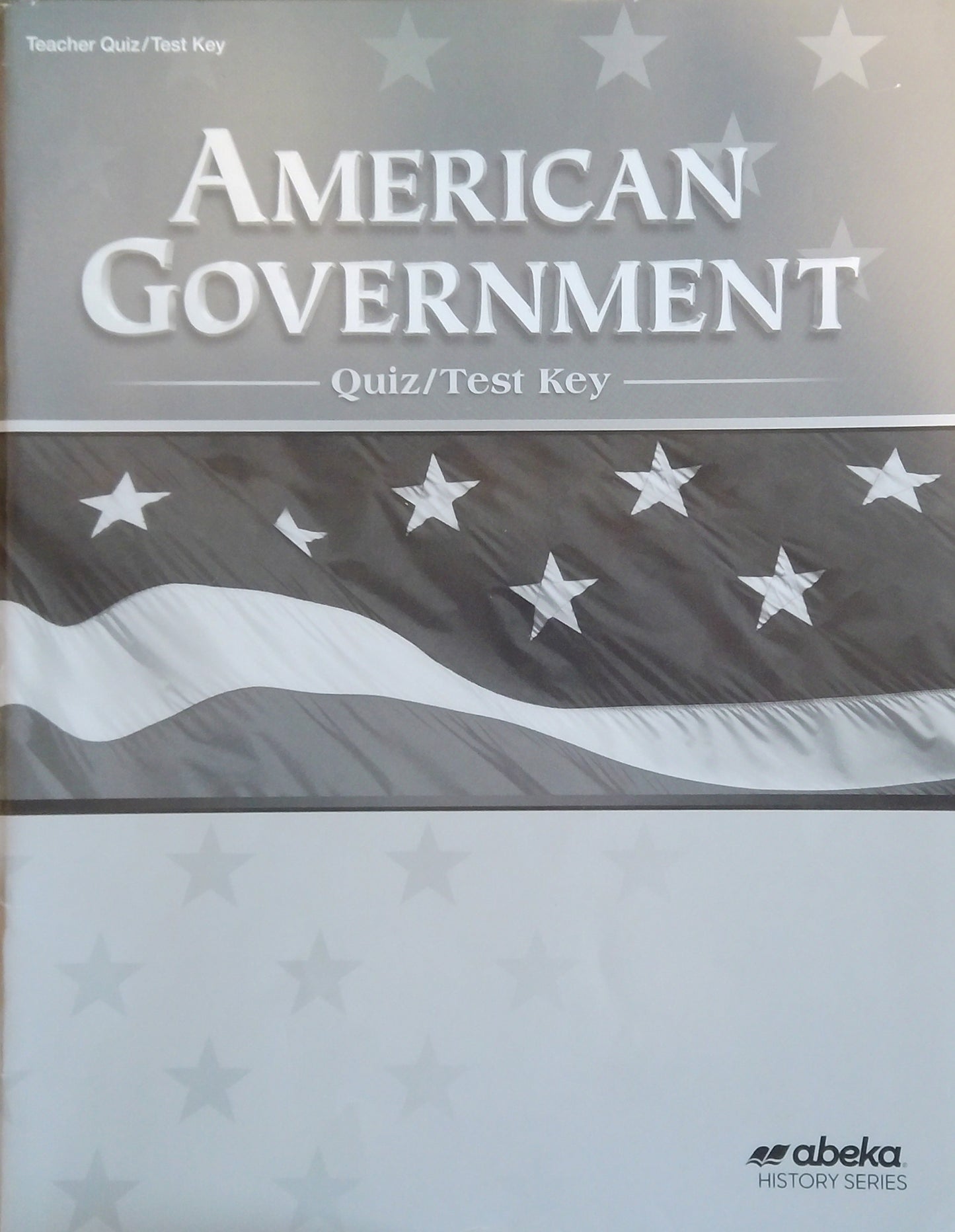 American Government: Quiz/Test Key