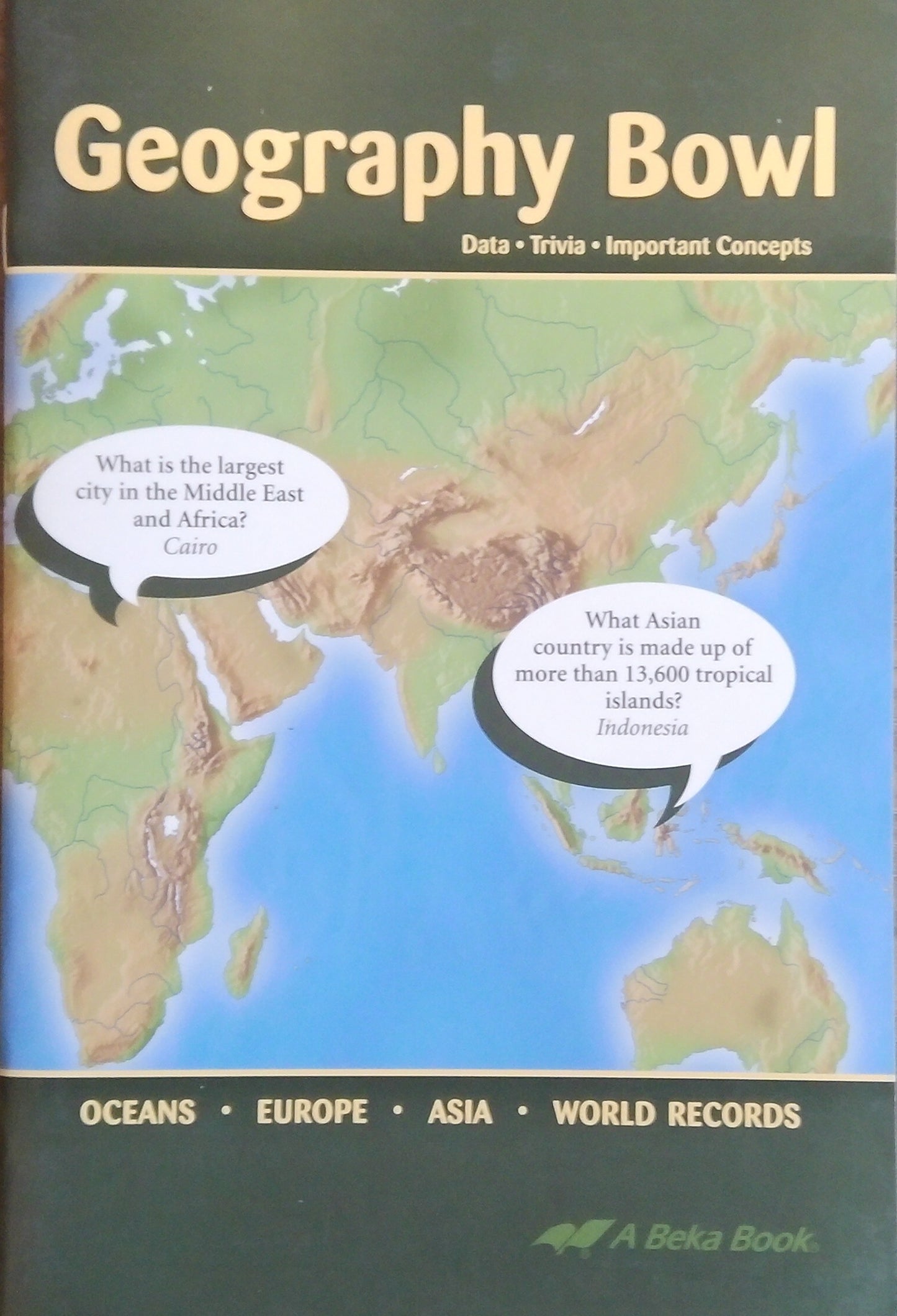 Geography Bowl Quiz Team Book