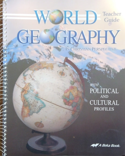 World Geography : Teacher Guide