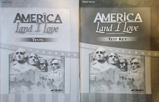 America - Land I Love: Tests Bundle