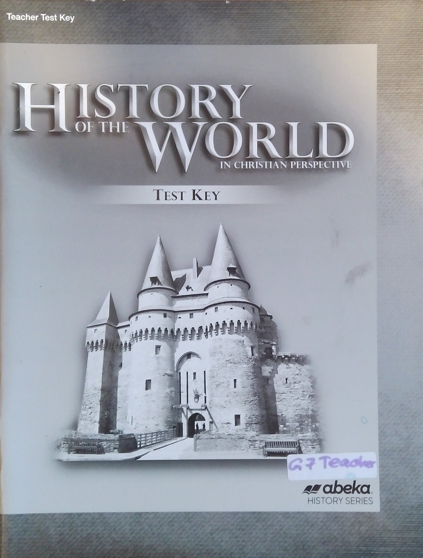 History Of The World: Test Key