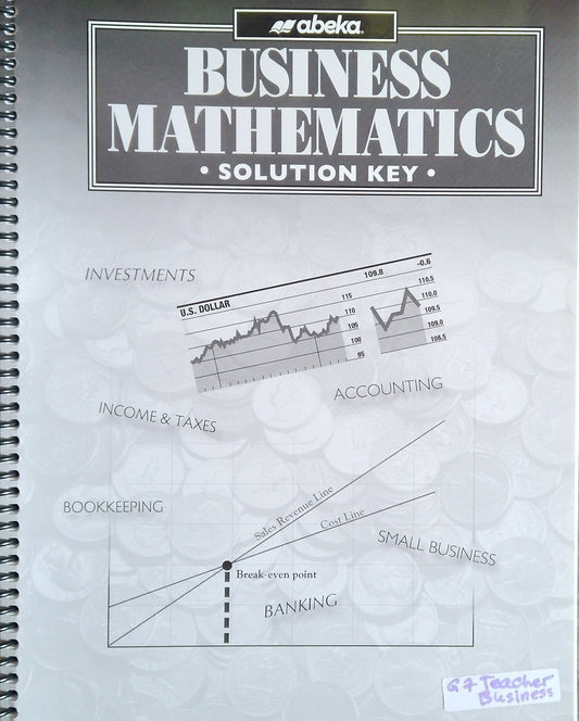 Business Mathematics: Solution Key