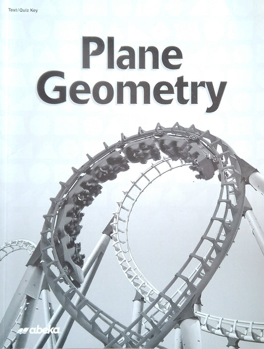 Plane Geometry: Test/Quiz Key