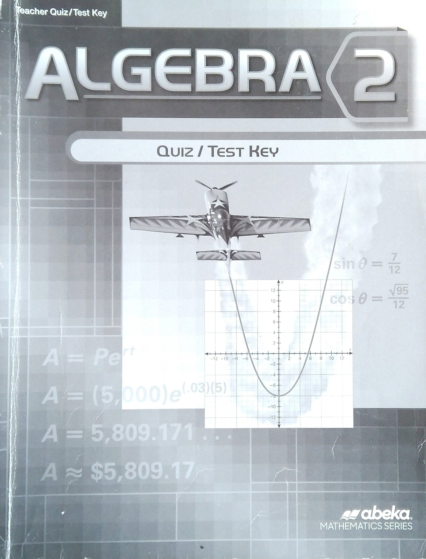 Algebra 2: Quiz/Test Key