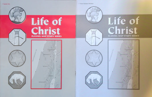 Life Of Christ: Flannel Map Study Bundle